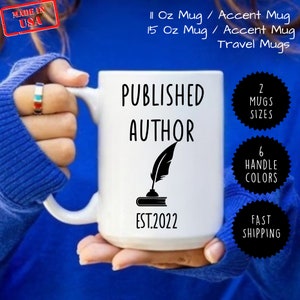 Author Mug, Writer mug, Writer, Writer gift, gift for author, gift for writer, Author gift, writer coffee mug