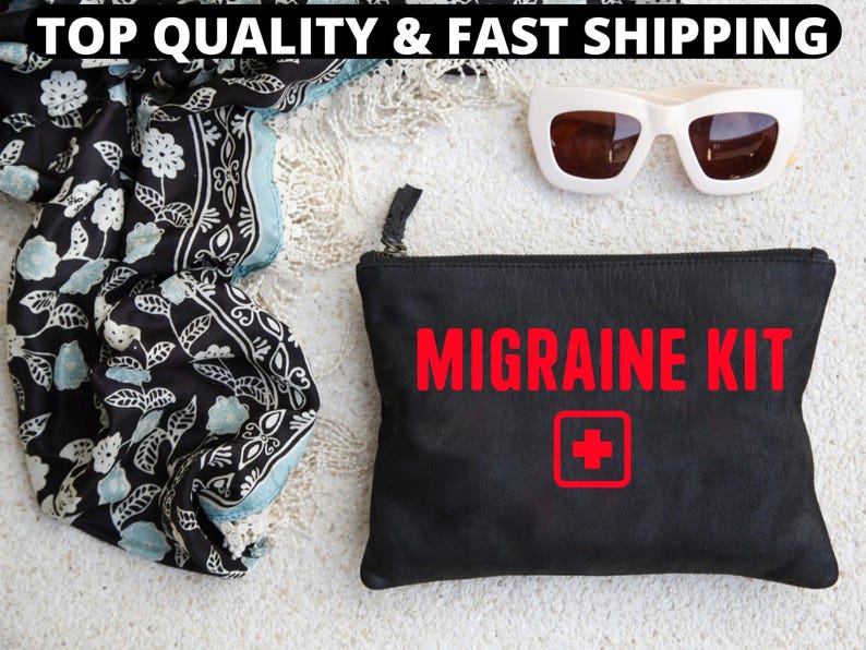 Migraine Relief, Headache Kit, Aromatherapy Bag, Rice Heating Pad, Microwave Heat Pack, Natural Healing, Invisible Illness, Tension Pain Gift, Cooling Eye Mask, Wellness Pouch, Chronic Pain Care, Self Care Package, Period Cramp Relief,migraine kit bag, headache relief bag, chronic pain gift, personalized pouch, custom name pouch, aromatherapy case, migraine gift idea, get well gift, spoonie gift, medical alert bag, travel medicine bag, sick day care kit, self care gift bag