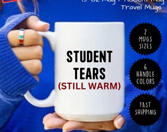 Panvola Lehrer-Becher 'Tears Of My Students' (580 Ml) - Vakuumisoliert, Lustig & Perfekt Als Geschenk