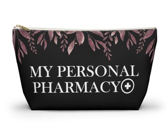 Niedlicher Medizinbeutel | All die Medizin Dinge | Medikamente Reisetasche | Reisetasche für Meds | Beutel für Pillen | Medizintasche | Medis Tasche