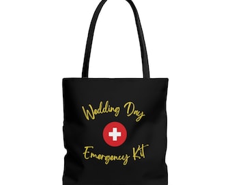 Bride Emergency Kit Tote Bag: Wedding Day Gift