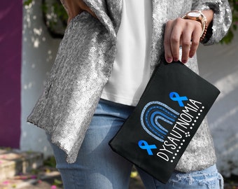 Bolsa para disautonomía: bolsa para guardar medicamentos, regalo para concienciar sobre el síndrome de taquicardia ortostática postural (POTS)