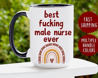 Funny Male Nurse Coffee Mug: Appreciation Gift