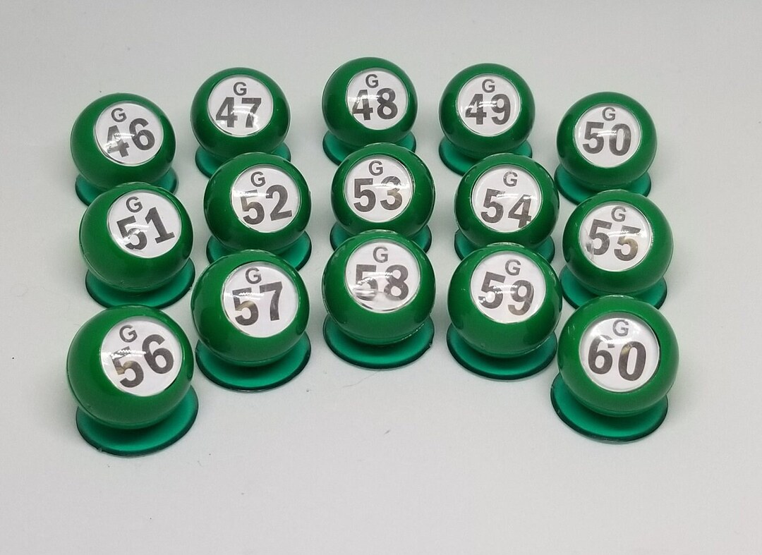G Row Bingo Ball Waiter - You Pick 1 Number - Etsy