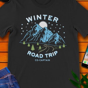Winter Road Trip - Co-Captain t-shirt.