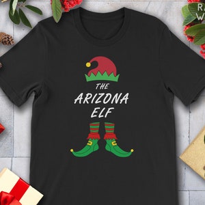 Die Arizona Weihnachtself Fun Familie Passende Shirts.