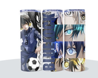 20z Blue Lock Anime Tumbler - Etsy
