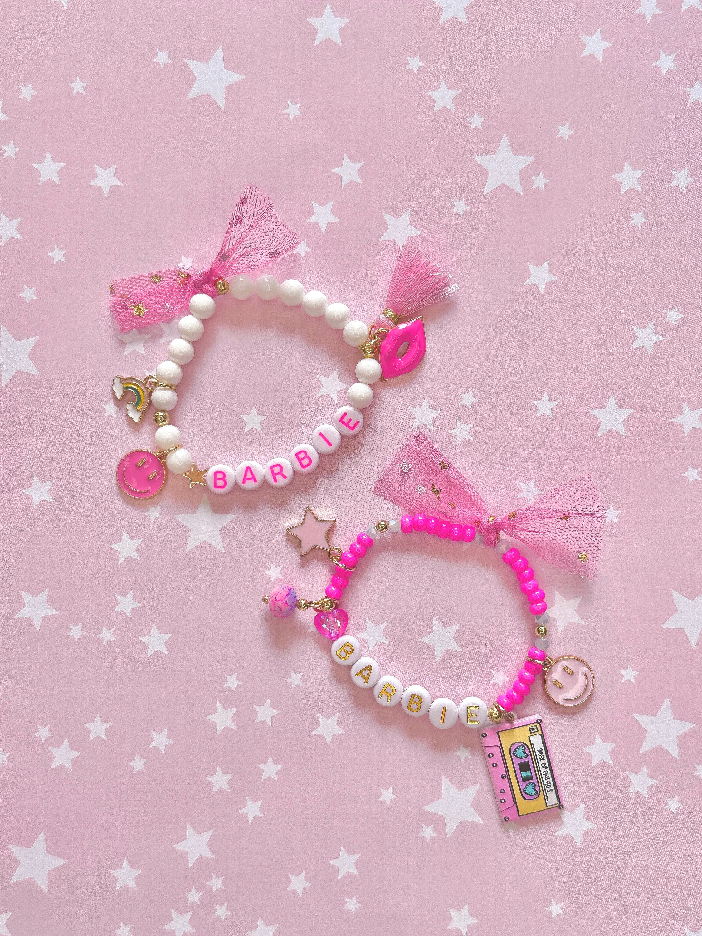 H.E.R. Accessories Barbie Bracelet BR1421, Color: Pink - JCPenney