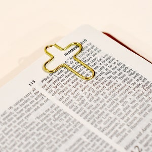 Church & Cross Paper Clips Bible Journaling Bible Clips Christian Gift Bible  Study Supplies Christian Journaling Supplies4-8pcs 