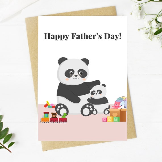 PRINTABLE Fathers Day Card Printable Card Instant Digital - Etsy