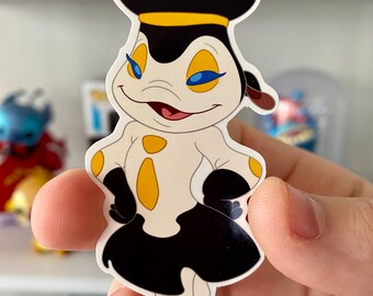Carmine sticker #008