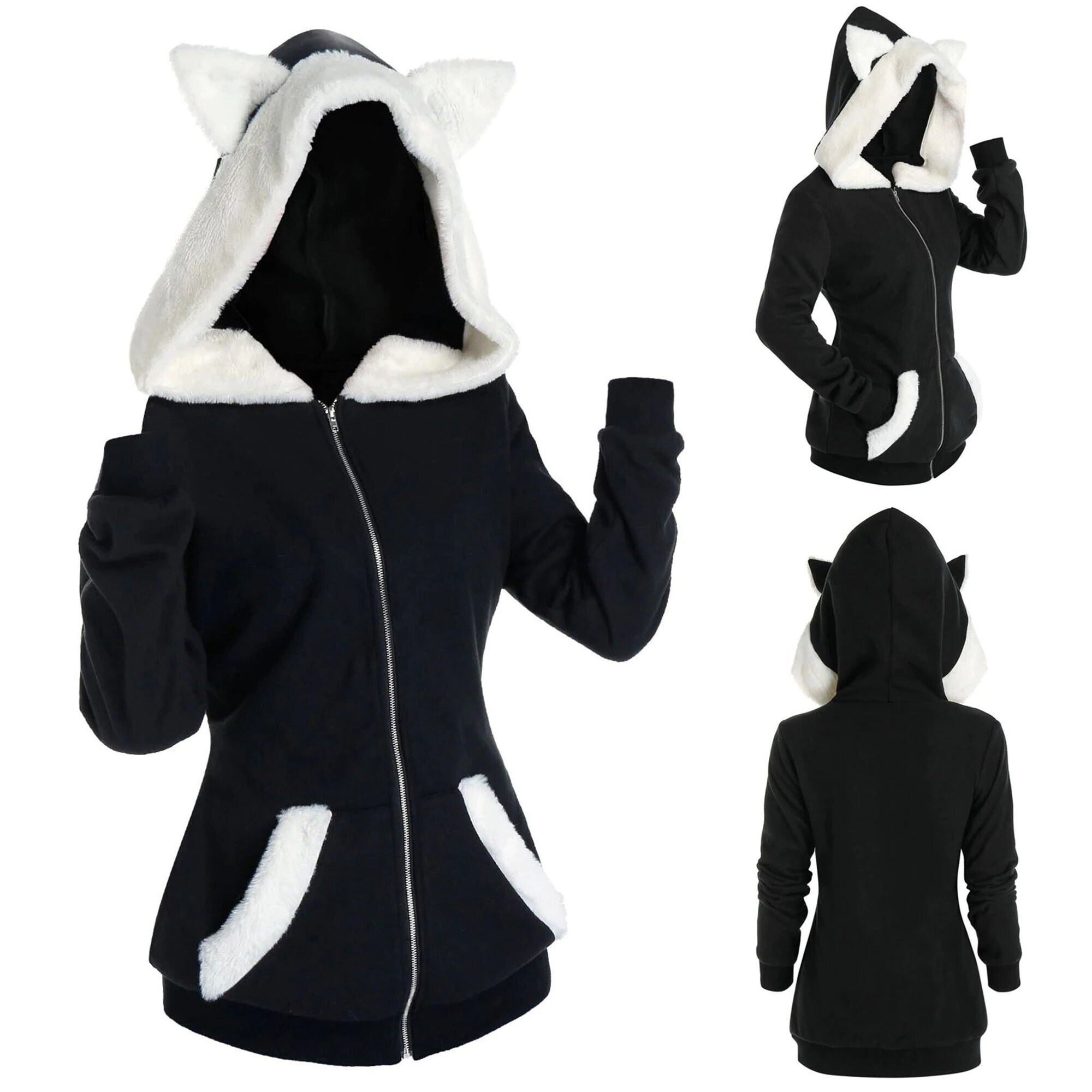 Cat Ear Hoodie - Etsy