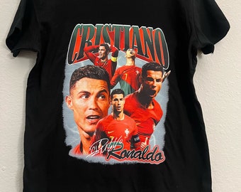 Christiano Ronaldo Tshirt, Christiano Ronaldo fan shirt, Ronaldo graphic tee, Ronaldo soccer shirt