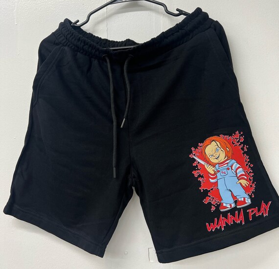 Horror Shorts, Chucky Shorts, Horror Characters, Halloween Chucky, Scary Movie, Horror Movie Lover Gift