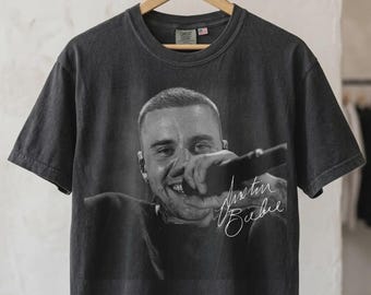 T-shirt Justin Bieber Live, T-shirt musique rétro, T-shirt Tour 2026