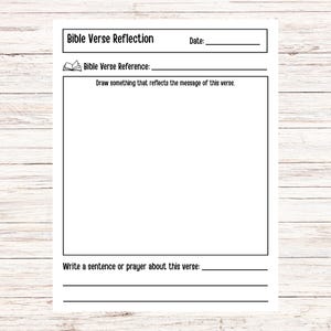 Bible Verse Coloring Pages for Kids | Memory Verse Coloring Pages | Sunday School Activity | 37 Scripture Christian Homeschool Coloring Book image 5