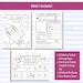 Back to School Coloring Pages and Activity Bundle | All About Me Survey ...