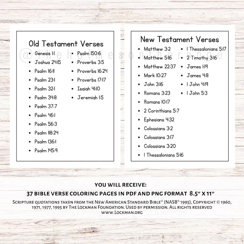 Bible Verse Coloring Pages for Kids | Memory Verse Coloring Pages | Sunday School Activity | 37 Scripture Christian Homeschool Coloring Book image 2