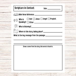 Bible Verse Coloring Pages for Kids | Memory Verse Coloring Pages | Sunday School Activity | 37 Scripture Christian Homeschool Coloring Book image 3