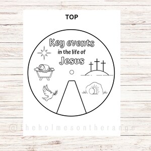 Letter J Jesus Bible Craft Printable for Kids Life of Jesus Bible ...