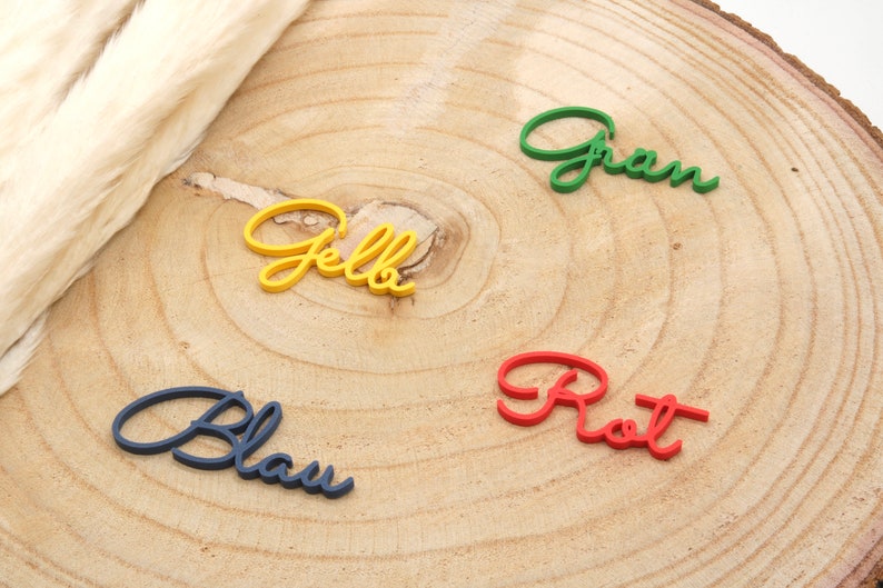 Haus mit Namen personalisiert Türschild für Familien viele Farben Bild 10