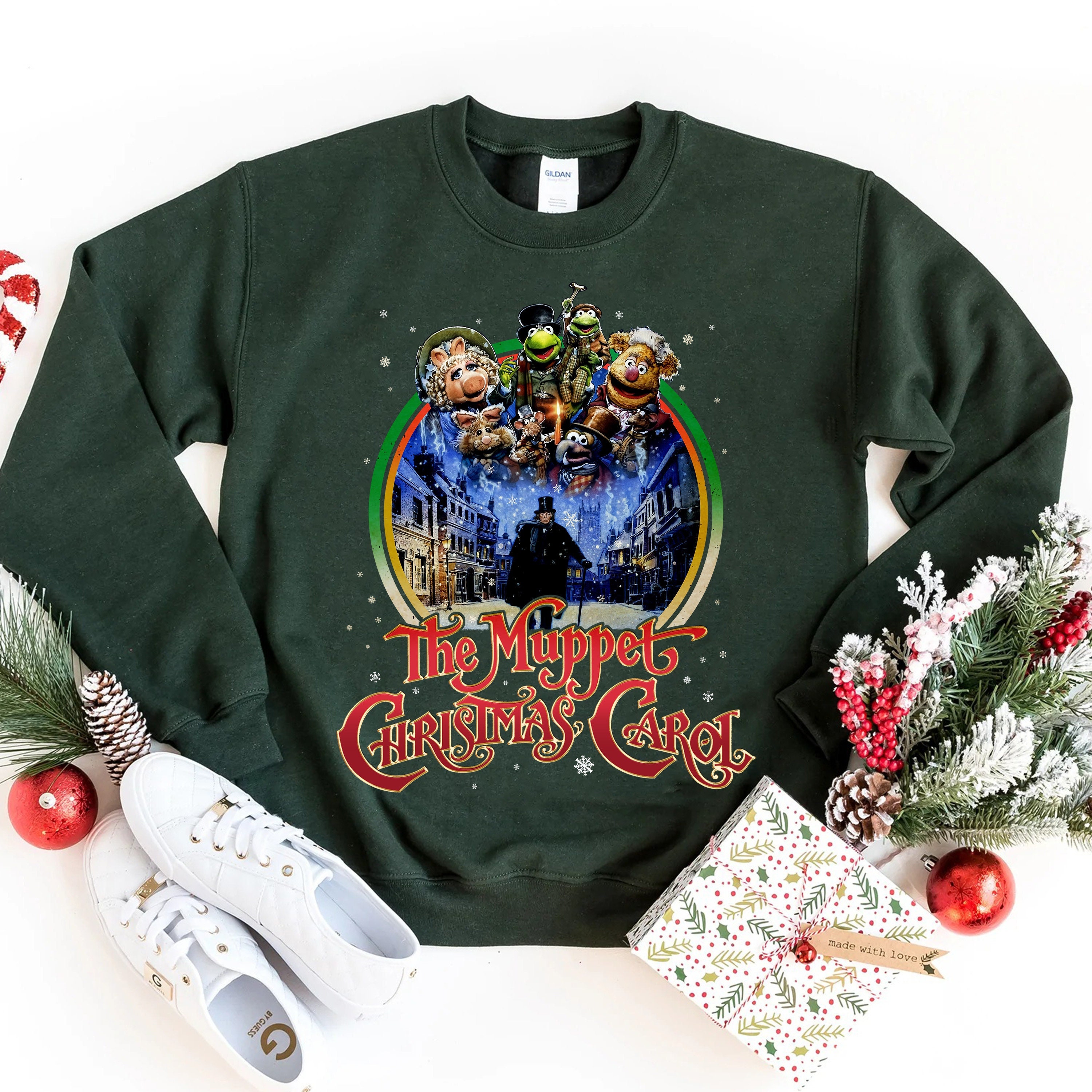 Discover The Muppet Christmas Carol Characters Sweatshirt