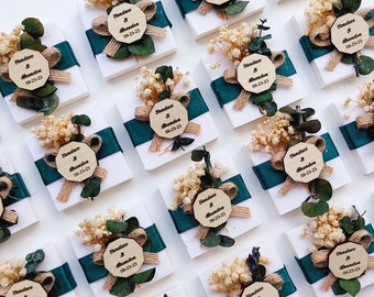 50 PCS Favors Eucalyptus Wedding Favors Eucalyptus Soap Favors Bridal Shower Favors Personalized Wedding Favors Greenery Wedding Gifts