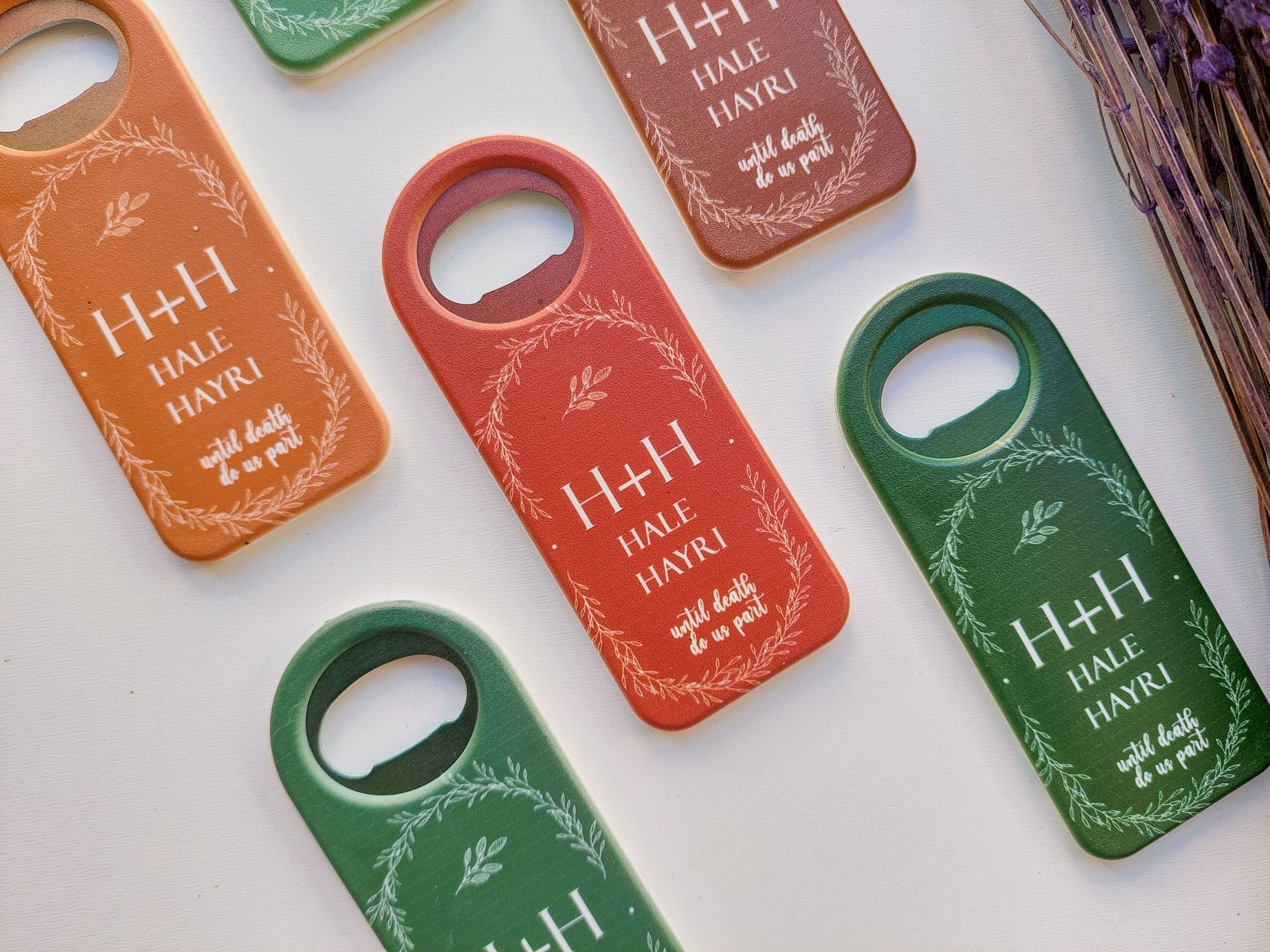 Magnet für Hochzeitsgeschenke, personalisierte Magnete aus Holz, Hochzeitsgeschenke, magnetischer Flaschenöffner, individueller Flaschenöffner, Hochzeitsgeschenk