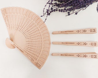 500 PCS Wedding Fans Summer Wedding Unique Rustic Wedding Favors Personalized Wedding Favors For Guests in Bulk Hand Fan Bridal Shower Favor