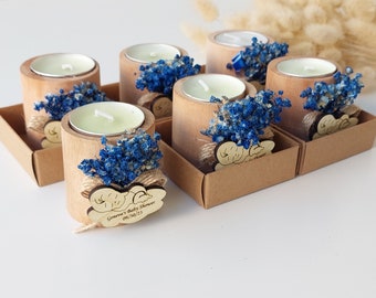 Candle Baby Shower Favors, Baptism Gifts, Rustic Wedding Favors, Unique Wedding Favors, Favors Candle Party Favors