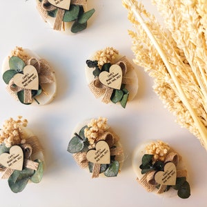 25 PCS Eucalyptus Wedding Favors Eucalyptus Soap Favors Bridal Shower Favors Personalized Wedding Favors Greenery Wedding Gifts image 6