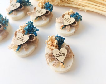 25 PCS Wedding Favors for Guests Bulk Favors Floral Soap Favors, Bridal Shower Favors, Personalized Wedding Favors Baby Shower Favors