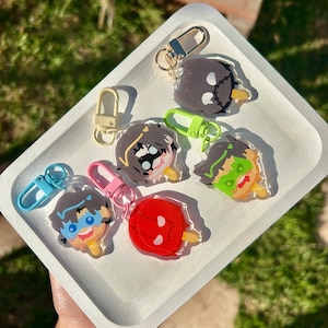 Batfamily Popsicle Stickers/Charms