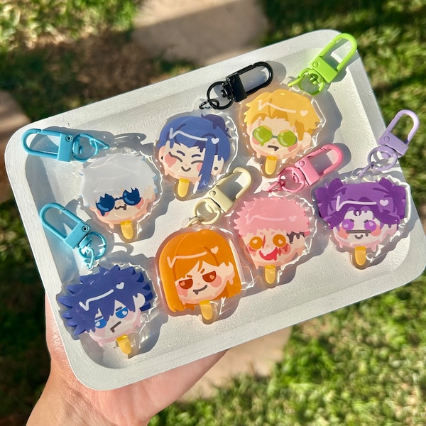 JJK Popsicle Stickers/Charms