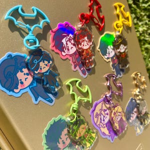 Gremlin Batfamily Stickers/Charms