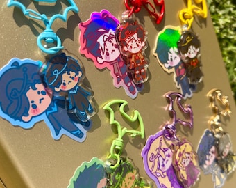 Gremlin Batfamily Stickers/Charms