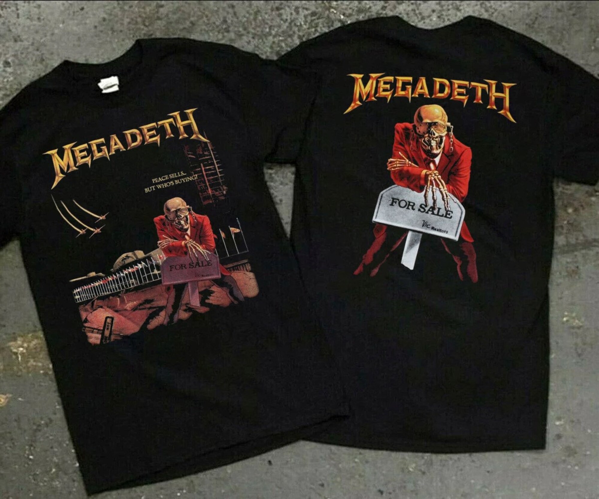 Megadeth Peace Sells But Who's Buying 1986 New T-Shirt