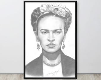 Frida art prints/ Frida khalo art prints/  frida posters/ frida khalo posters/ frida khalo gifts/ frida art work