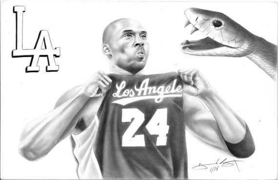 kobe and gigi black and white