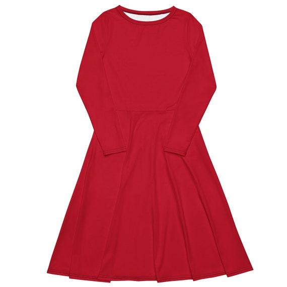 Girls Long Sleeve Cotton Jersey Dress City Threads USA, 53% OFF