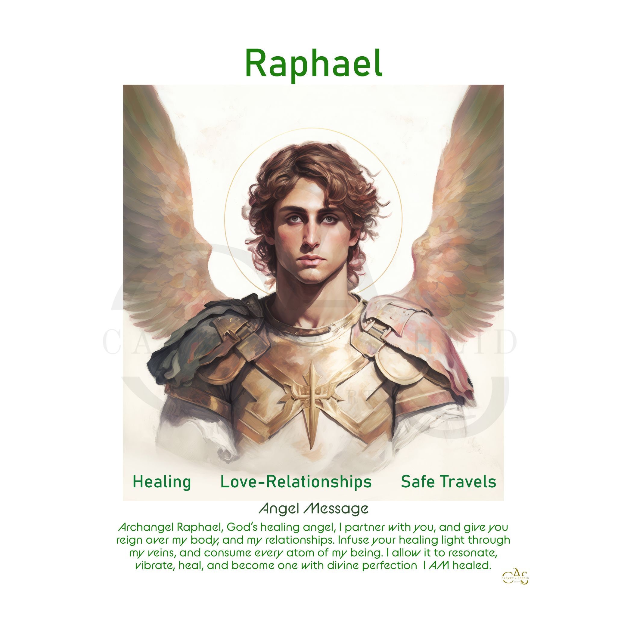 3 Set Archangel Michael, Number 11, 350, Daily Divine Protection