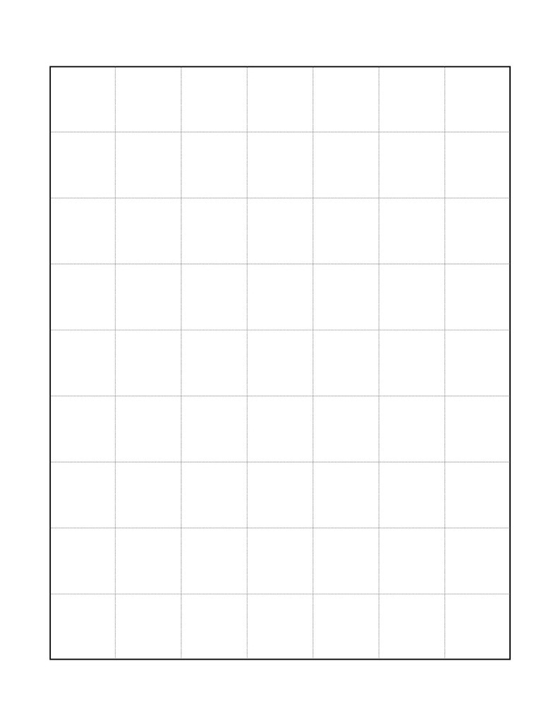 Grid Drawing Exercise Worksheets for MASTERING Floral Illustration Set ...