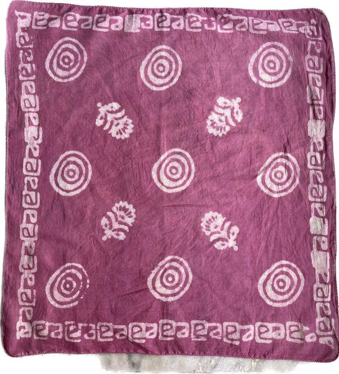 Natural Cotton Scarf, Boho Gift, Cotton Scarf for Men or Women, Light Summer Scarf, Natural