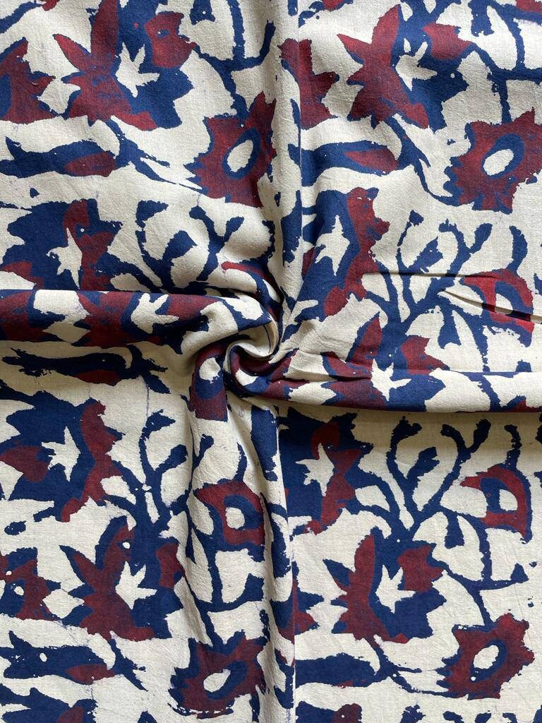 Block Print Fabric by Yard, Fabric Wholesale, Cotton Fabric by the