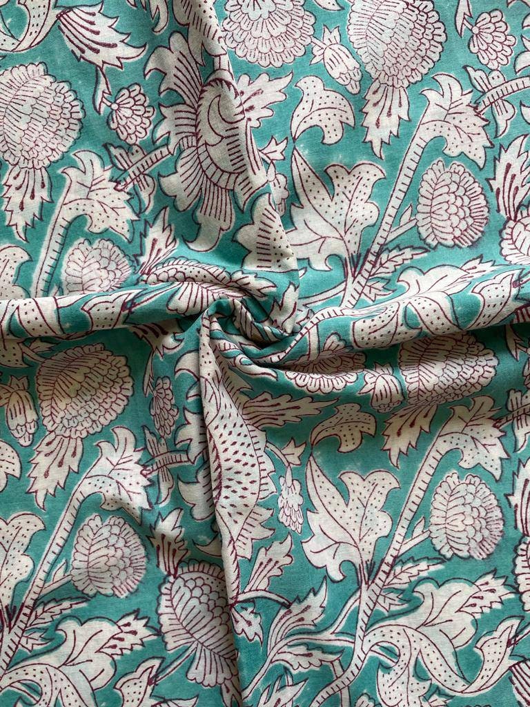 Block Print Fabric by Yard, Fabric Wholesale, Cotton Fabric by the