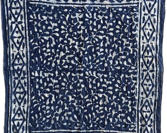 Bandana Schal, Kopftuch, Schals für Frauen, Blockdruck Bandana