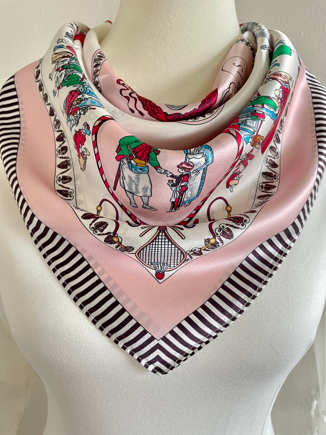 Bandana Con Stampa Paisley Maschera Viso Sciarpa Avvolgente 100% Cotone - Foto 3