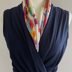 100% Silk Scarf Square Pure Silk Bandana  Mulberry Silk Neckerchief Hair Scarf 27x 27” 70x70cm Floral Horse Pattern Silk Scarf Gifts for Her