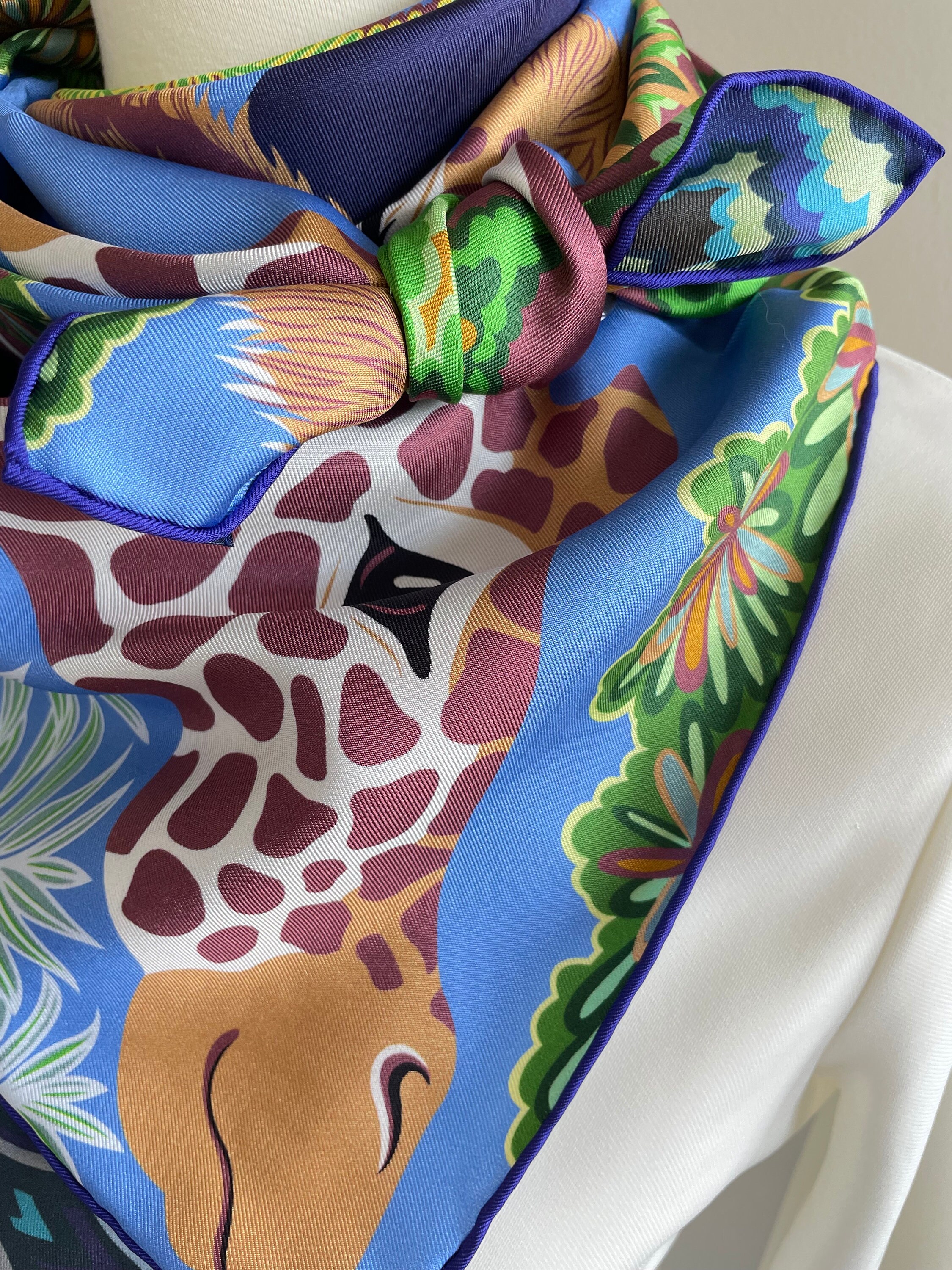 100 Silk Twill Scarf Shawl Wrap Silk Bandana Silk Hair Scarf Etsy