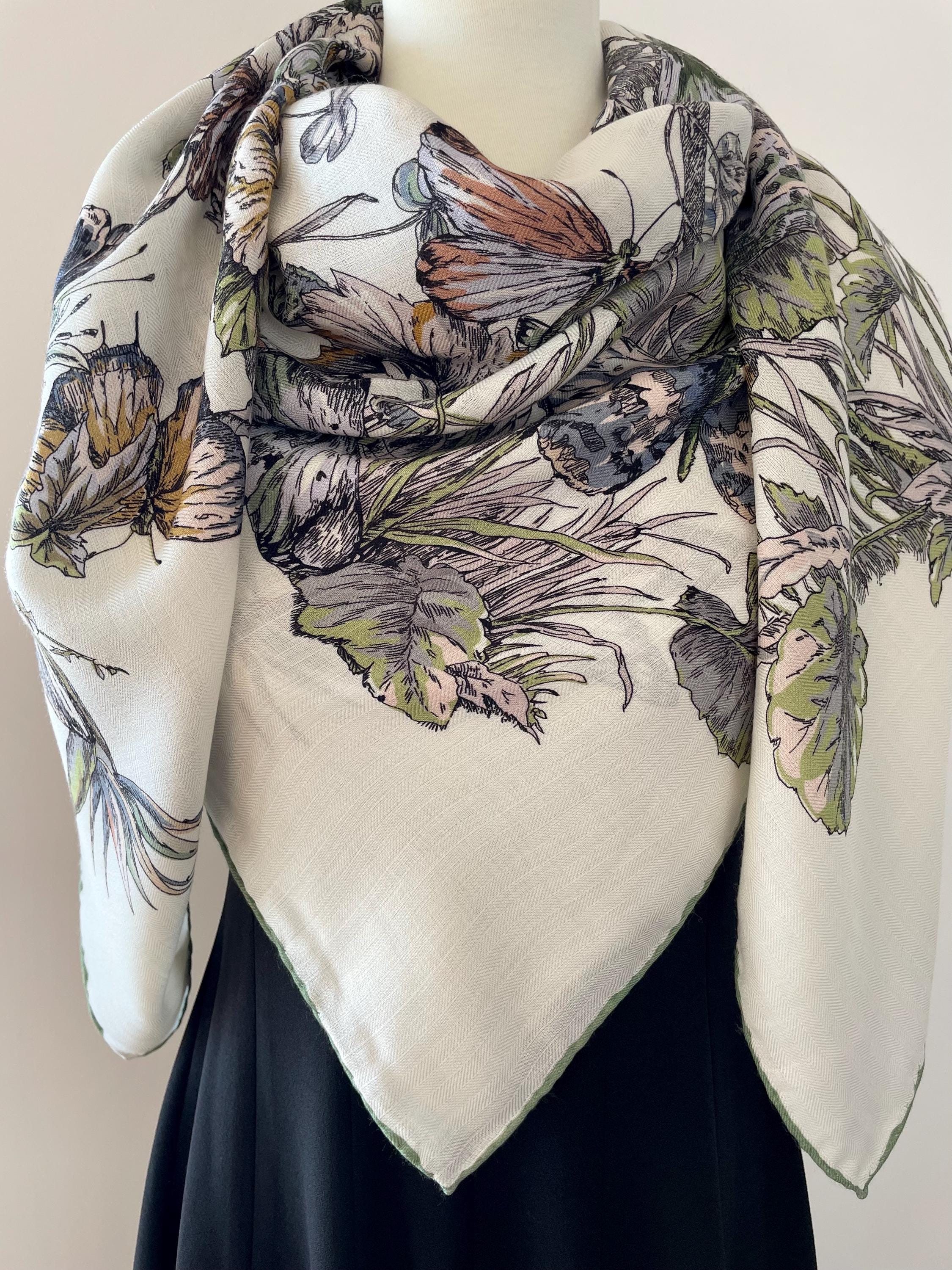 Foulard Carré De Soie - Canada